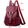Premium Leather Backpack Woman New Arrival Large Capacity School Travel Bag