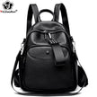New Real Leather Backpack for Women Cowhide Travel Bag pack High Capacity School Bag