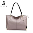 New Fusion Designed Women Cowhide Leather Handbag Female Shoulder Bag