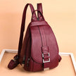 Modern Women Anti Theft Backpack Quality Leather School Shoulder Multifunction Backpack