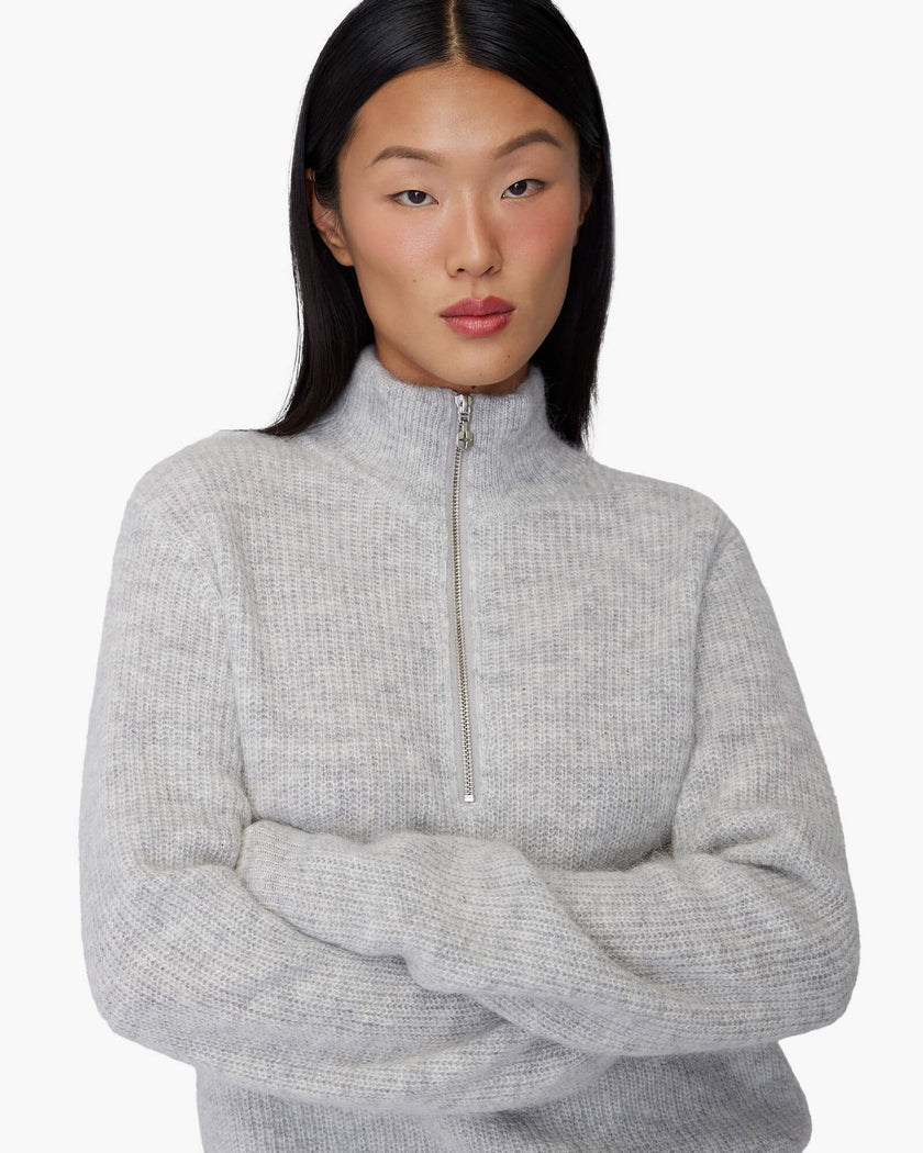 KATRINA | Half-zip Sweater