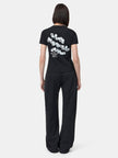 WOMEN - WOMEN'S AMIRI DOMINO TEE - Black
