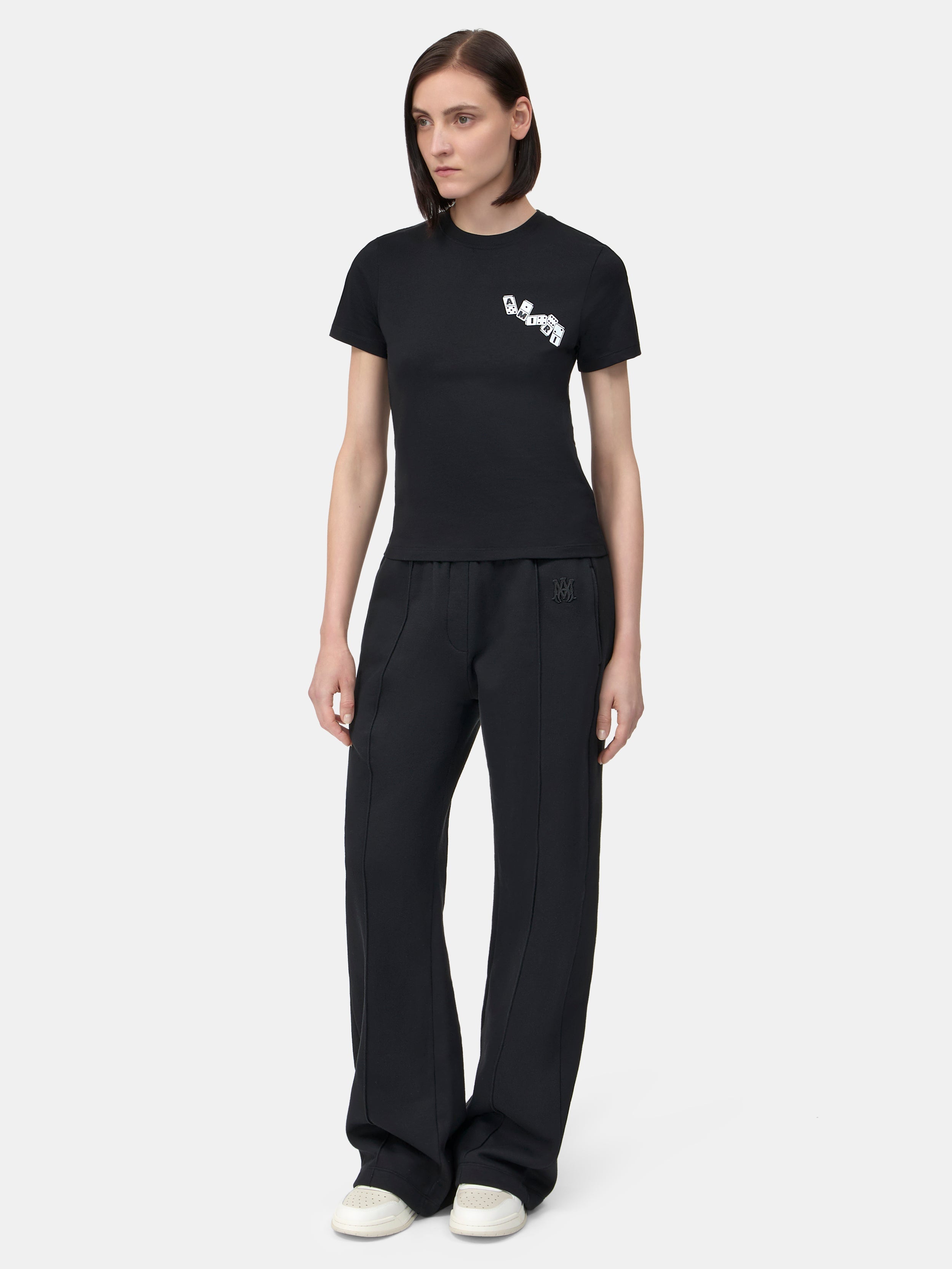 WOMEN - WOMEN'S AMIRI DOMINO TEE - Black