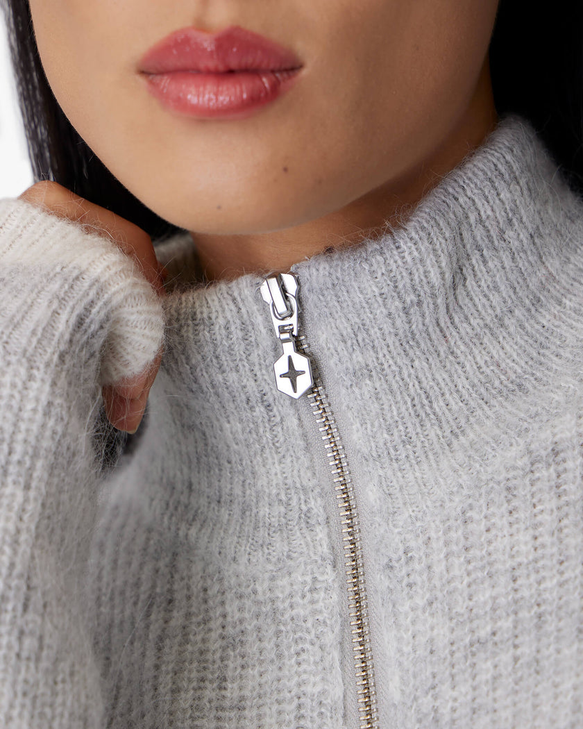 KATRINA | Half-zip Sweater