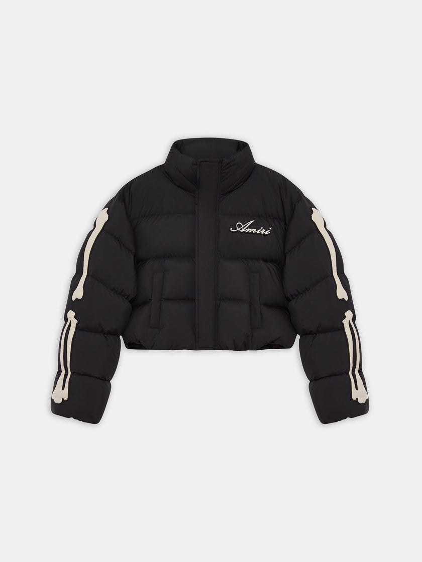 WOMEN - WOMEN'S BONES CROPPED DOWN JACKET - Black
