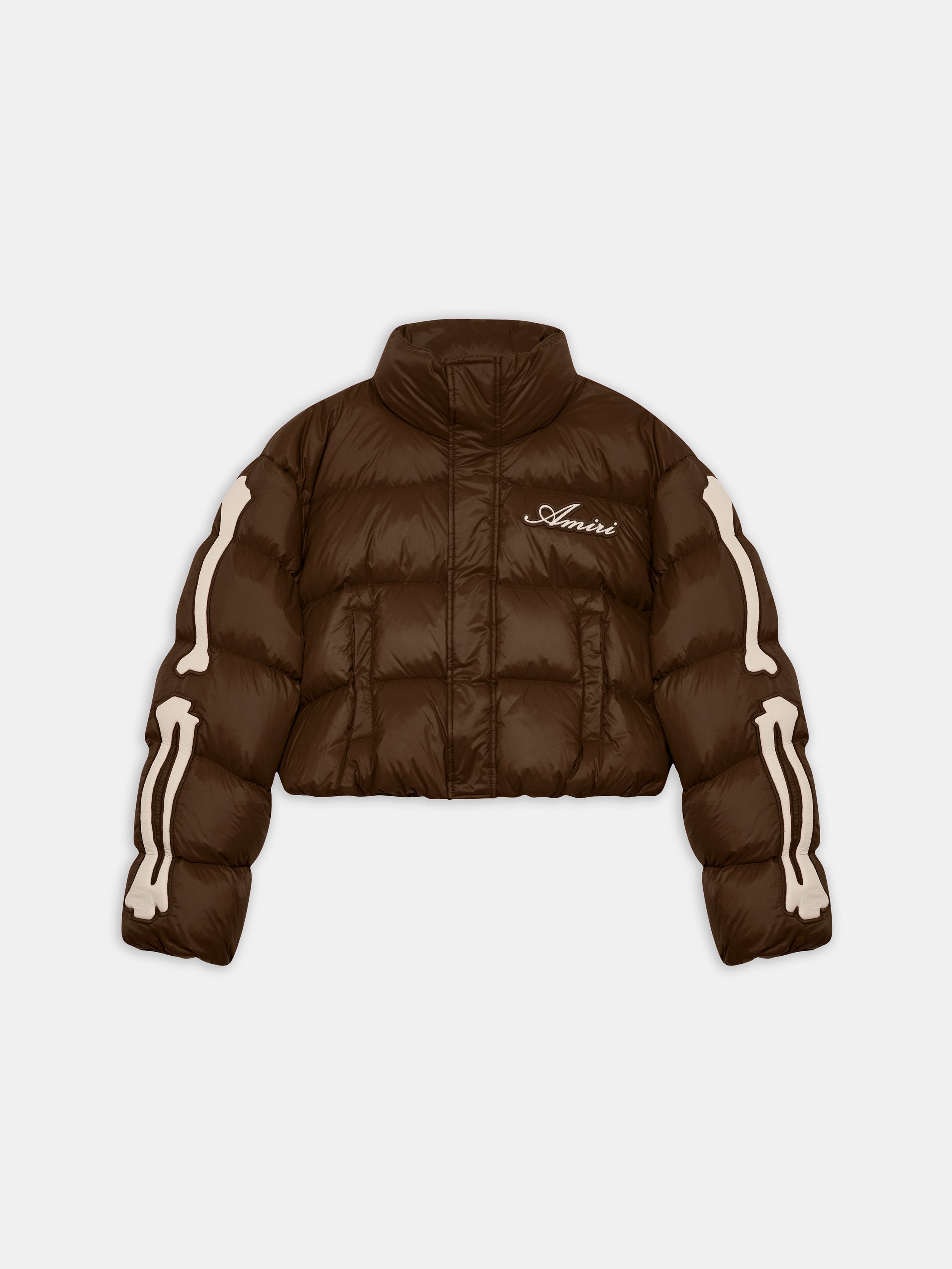 WOMEN - WOMEN'S BONES CROPPED DOWN JACKET - Dark Brown