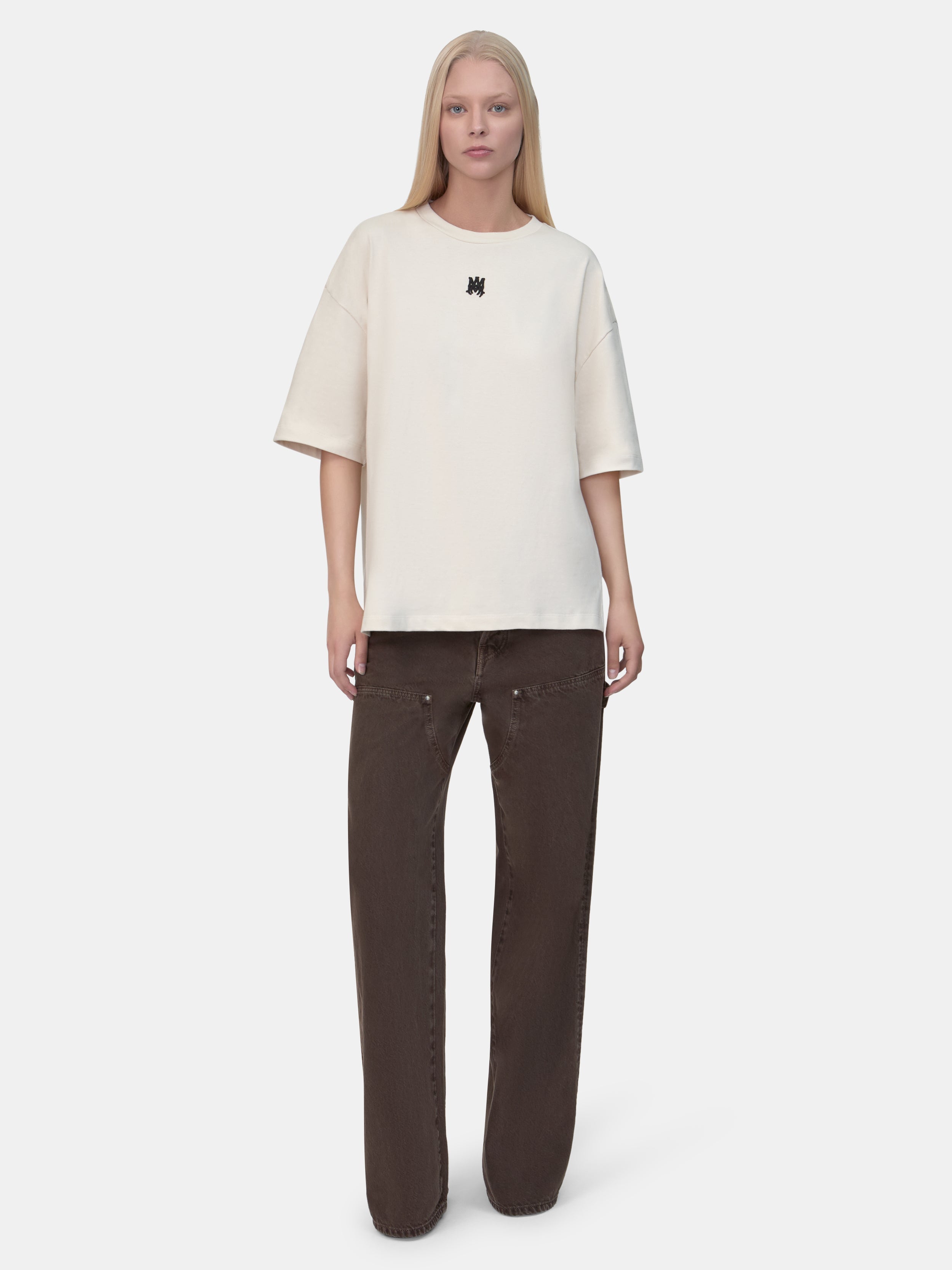 WOMEN - WOMEN'S FADED CARPENTER JEAN - Dark Brown