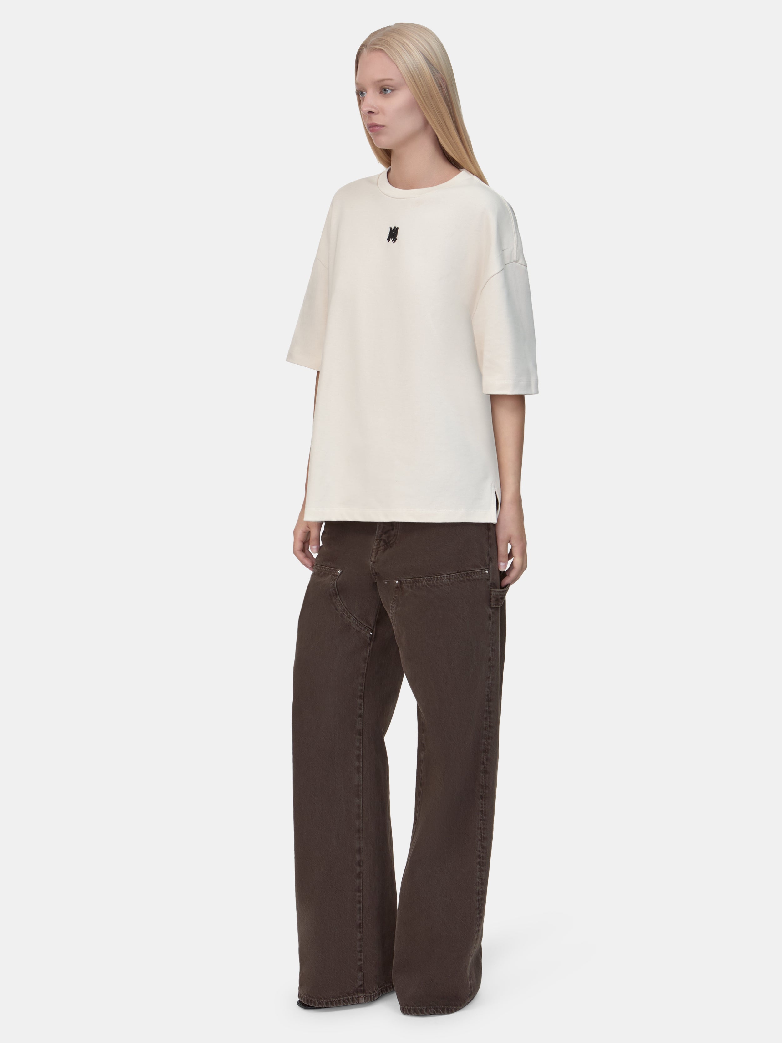 WOMEN - WOMEN'S FADED CARPENTER JEAN - Dark Brown