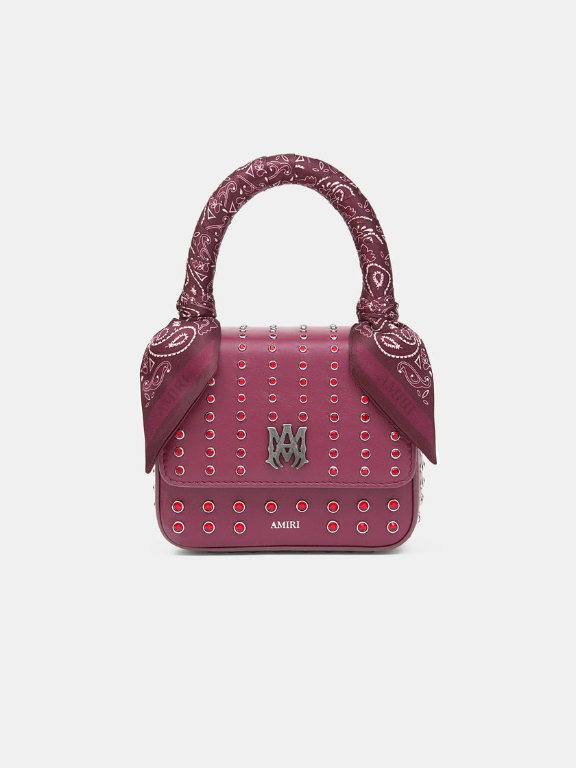 WOMEN - WOMEN'S MICRO MA STUD BAG - Aged Port