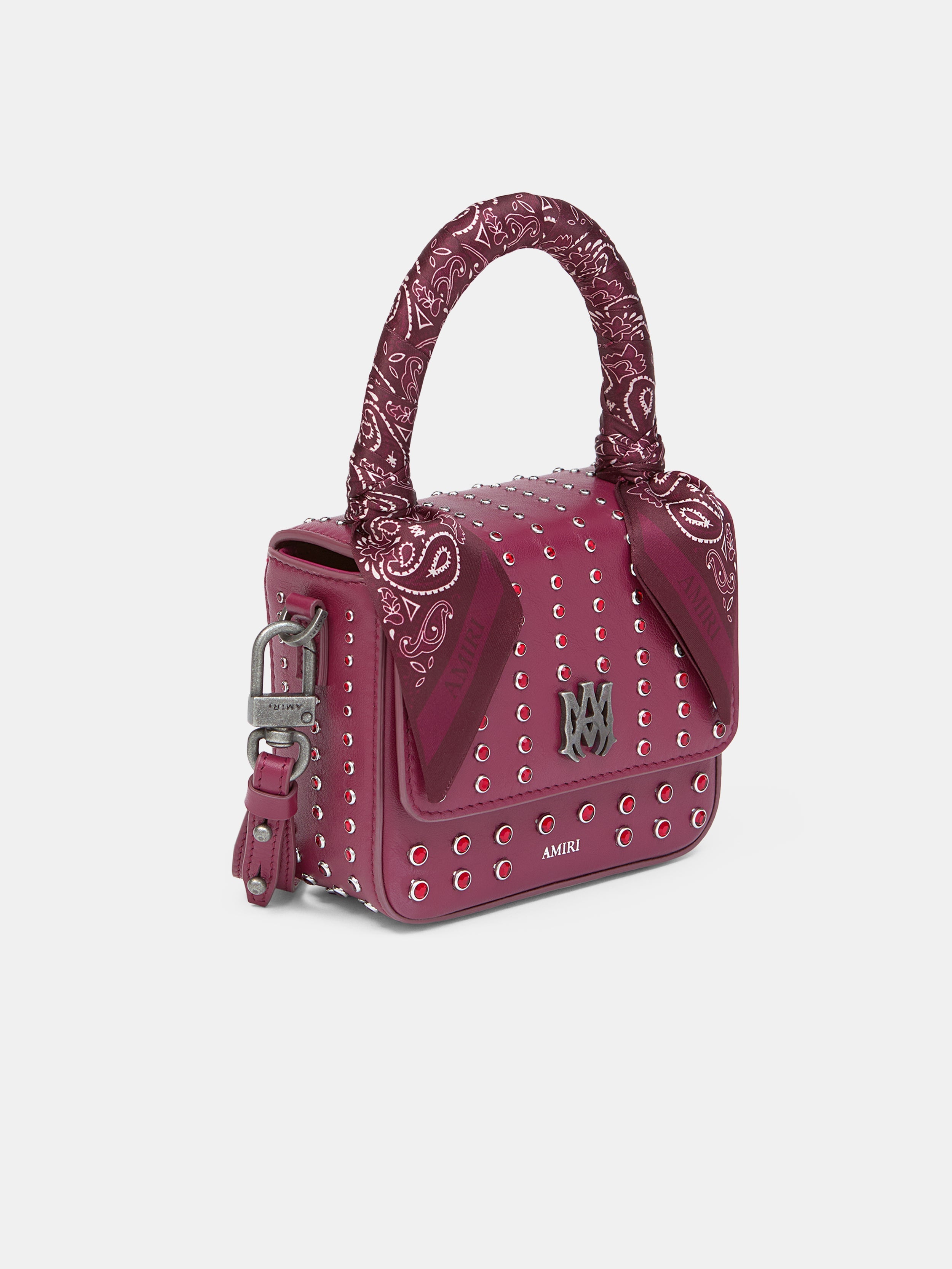 WOMEN - WOMEN'S MICRO MA STUD BAG - Aged Port
