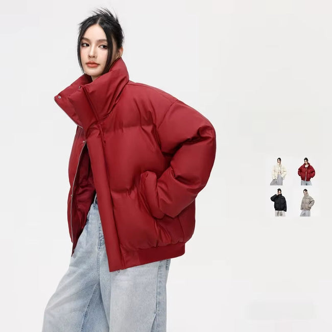Women Winter Parka Thickened Cotton Puffer Jacket