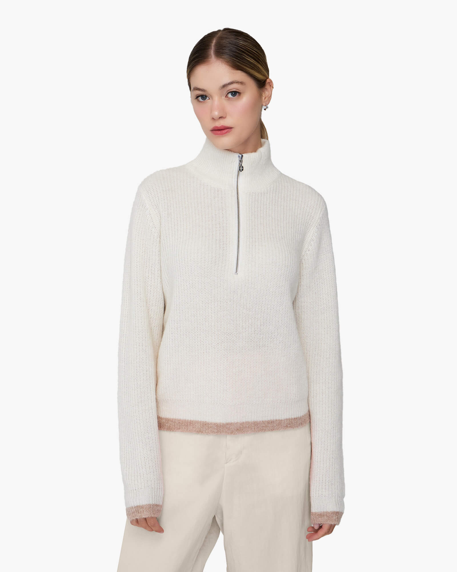 KATRINA | Half-zip Sweater