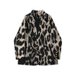 New Leopard Print Coat Women Fashion Blazer