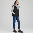 New Casual Women Hooded Cotton Vest Outerwear