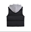 New Casual Women Hooded Cotton Vest Outerwear