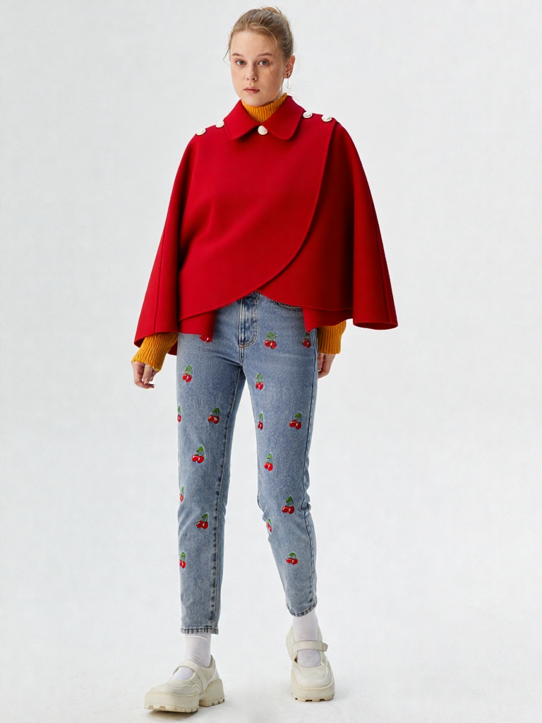 New Women Outerwears Female Woolen Jacket