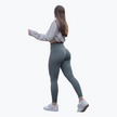 Premium Women Gym Leggings Seamless Running Casual Wear