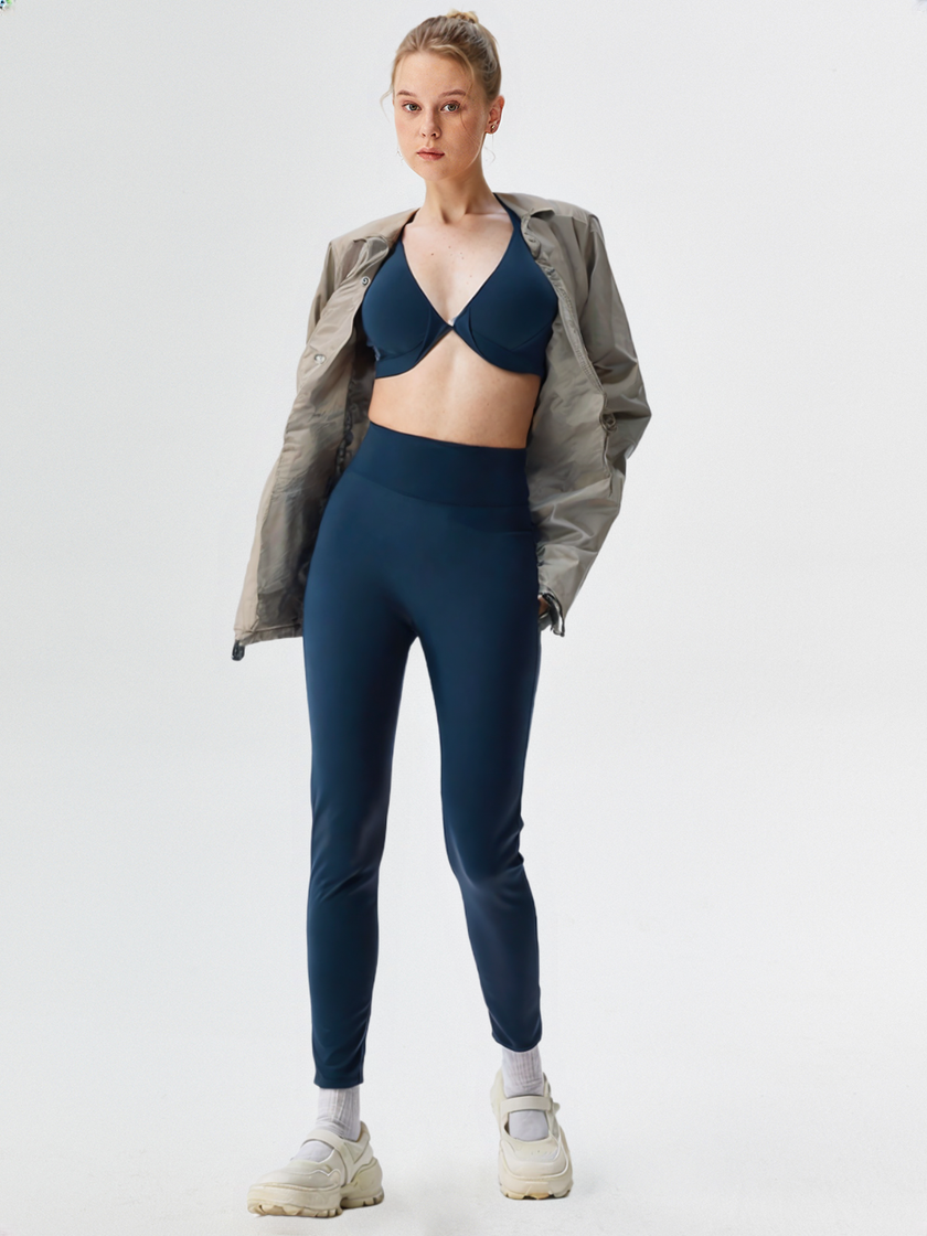 Premium Women Gym Leggings Seamless Running Casual Wear