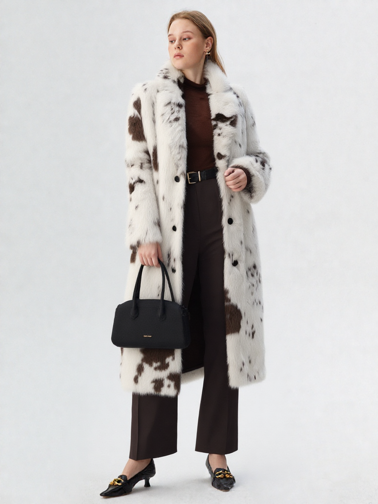 New Women Thick Winter Long Fur Jacket Coat