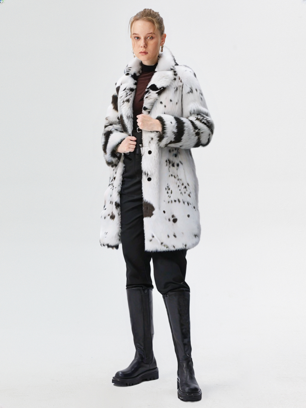 New Women Thick Winter Long Fur Jacket Coat