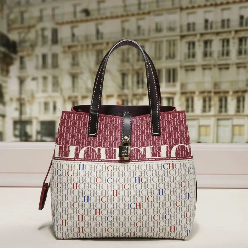 New ELite Women Fashion Large Capacity Shoulder Bag Classic Retro Exquisite Print Multi Purpose