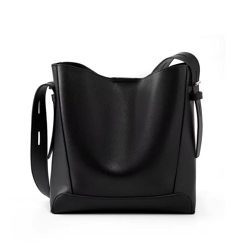 Modern Women Genuine Leather Shoulder Bag Large Capacity Cowhide Bags