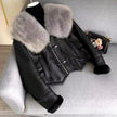 New Fur Coat for Women Leather Jackets