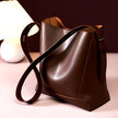 Modern Women Genuine Leather Shoulder Bag Large Capacity Cowhide Bags