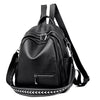 New Woman Genuine  Leather Backpack Fashion Rucksack Ladies Bag pack Large Capacity