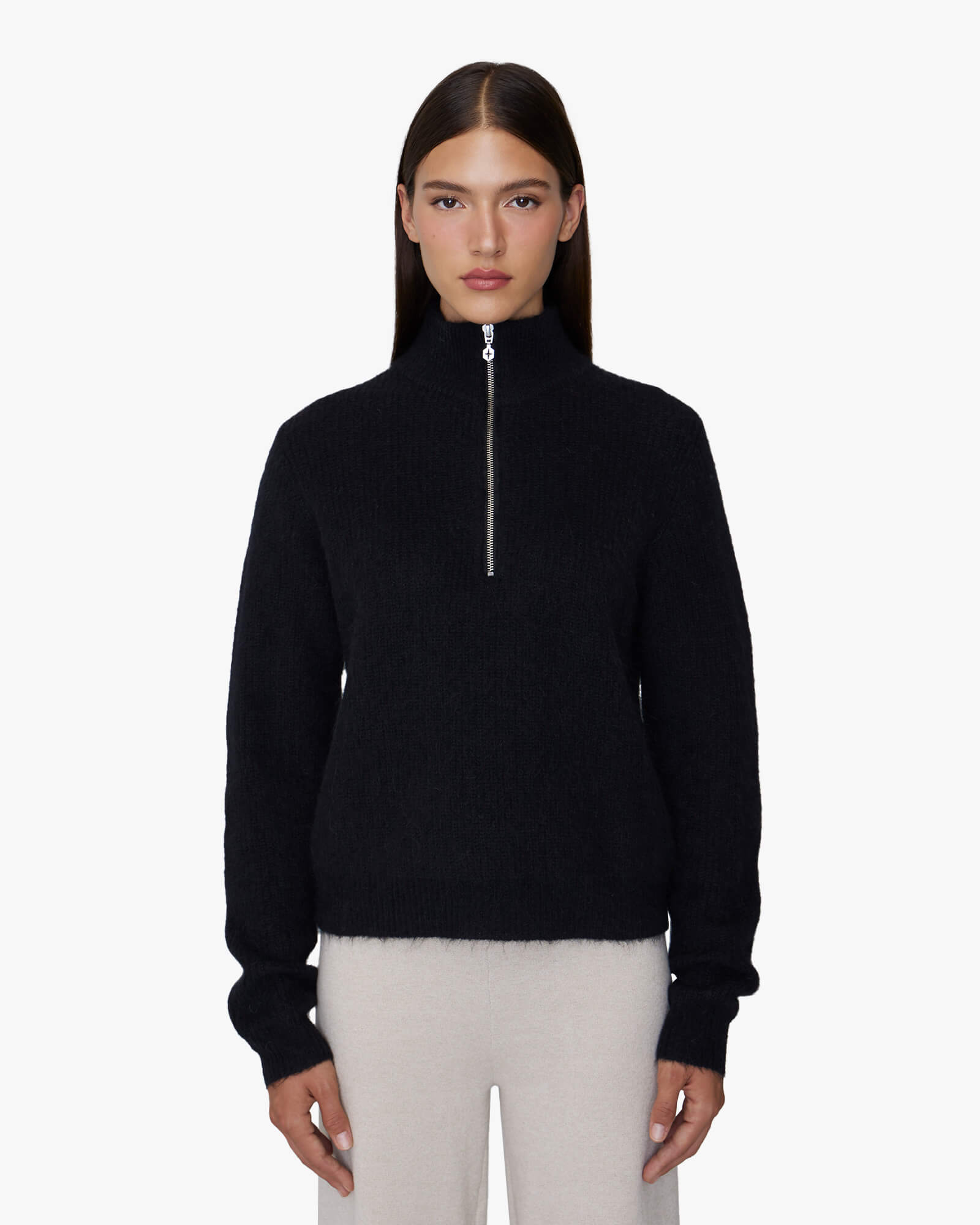 KATRINA | Half-zip Sweater