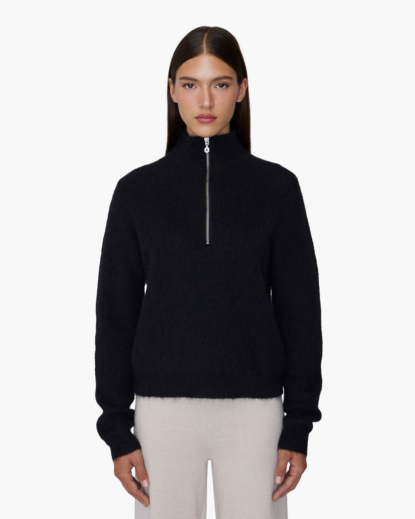 KATRINA | Half-zip Sweater