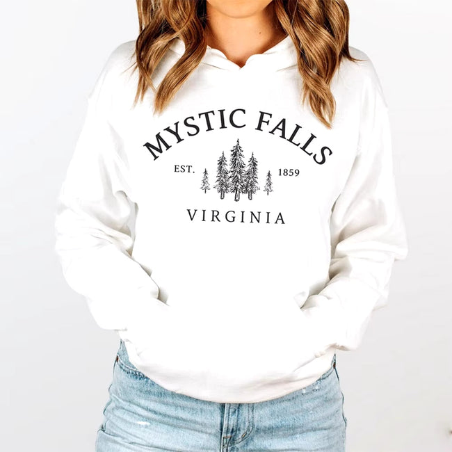 New Fusion Designed  Virginia Hoodie Salvatores Pullovers Hoodies