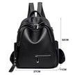 New Woman Genuine  Leather Backpack Fashion Rucksack Ladies Bag pack Large Capacity