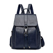 Anti Theft Backpack Women Shoulder  Leather Backpacks Women Large Capacity Bag