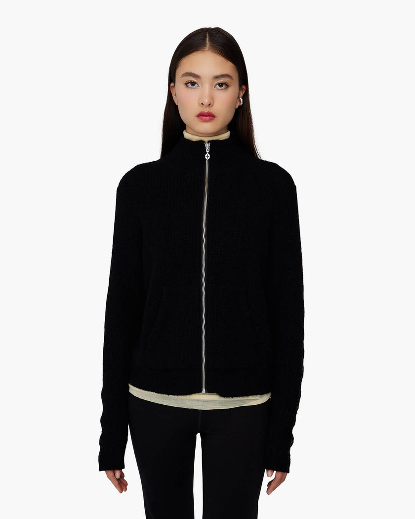 KATRINA | Zip Cardigan