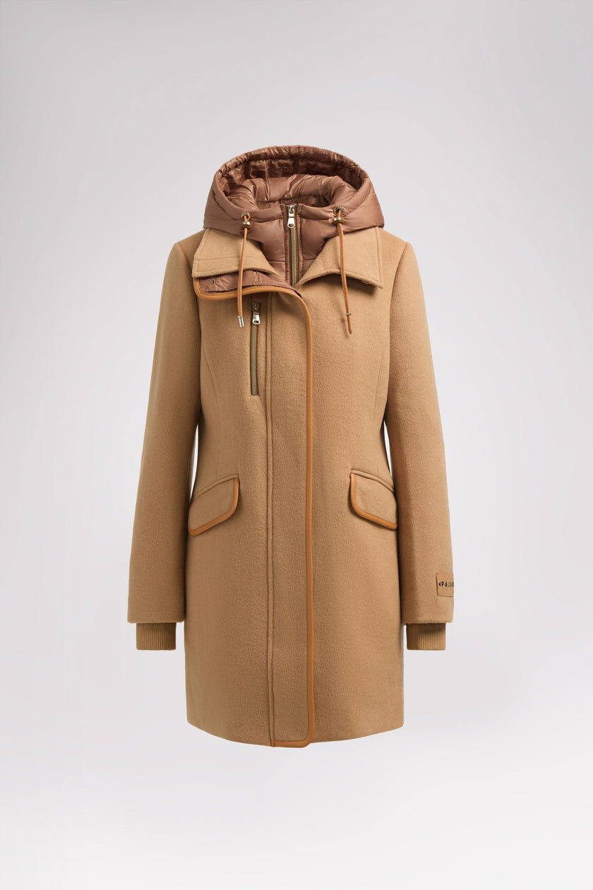 Celeste Women's Mid-Length Wool Coat