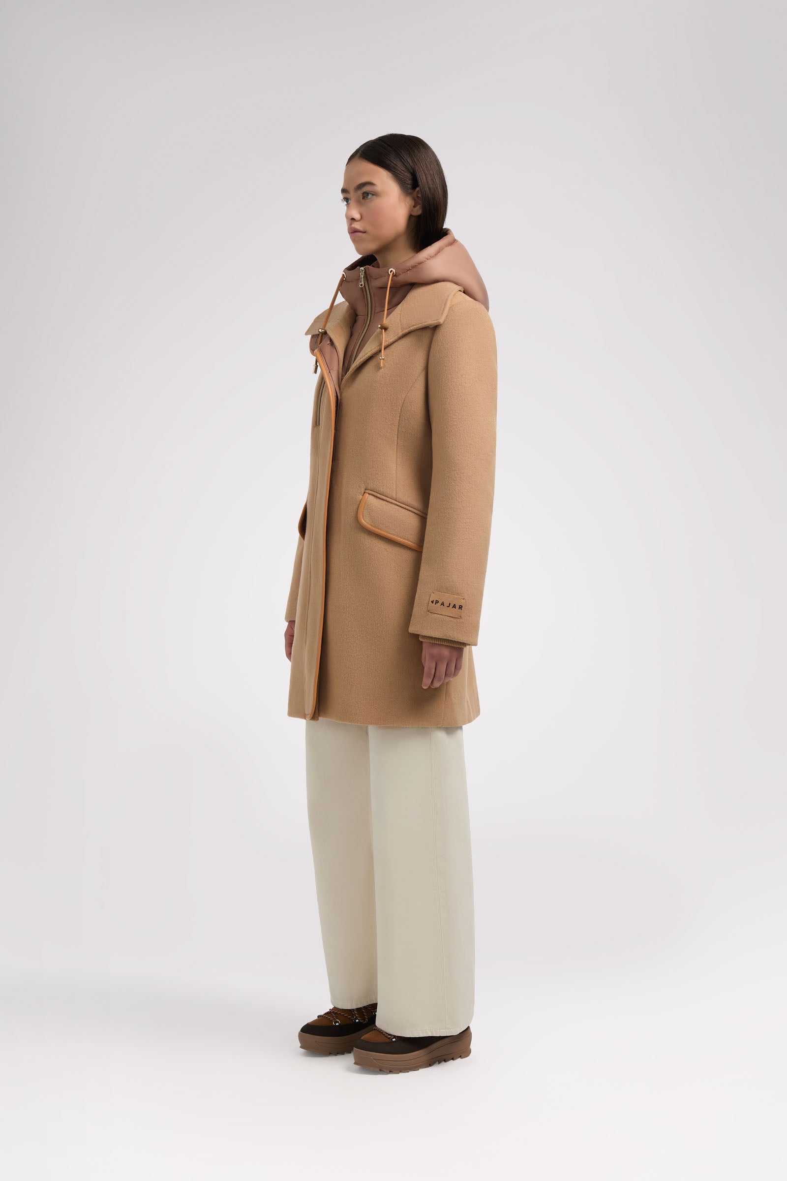 Celeste Women's Mid-Length Wool Coat