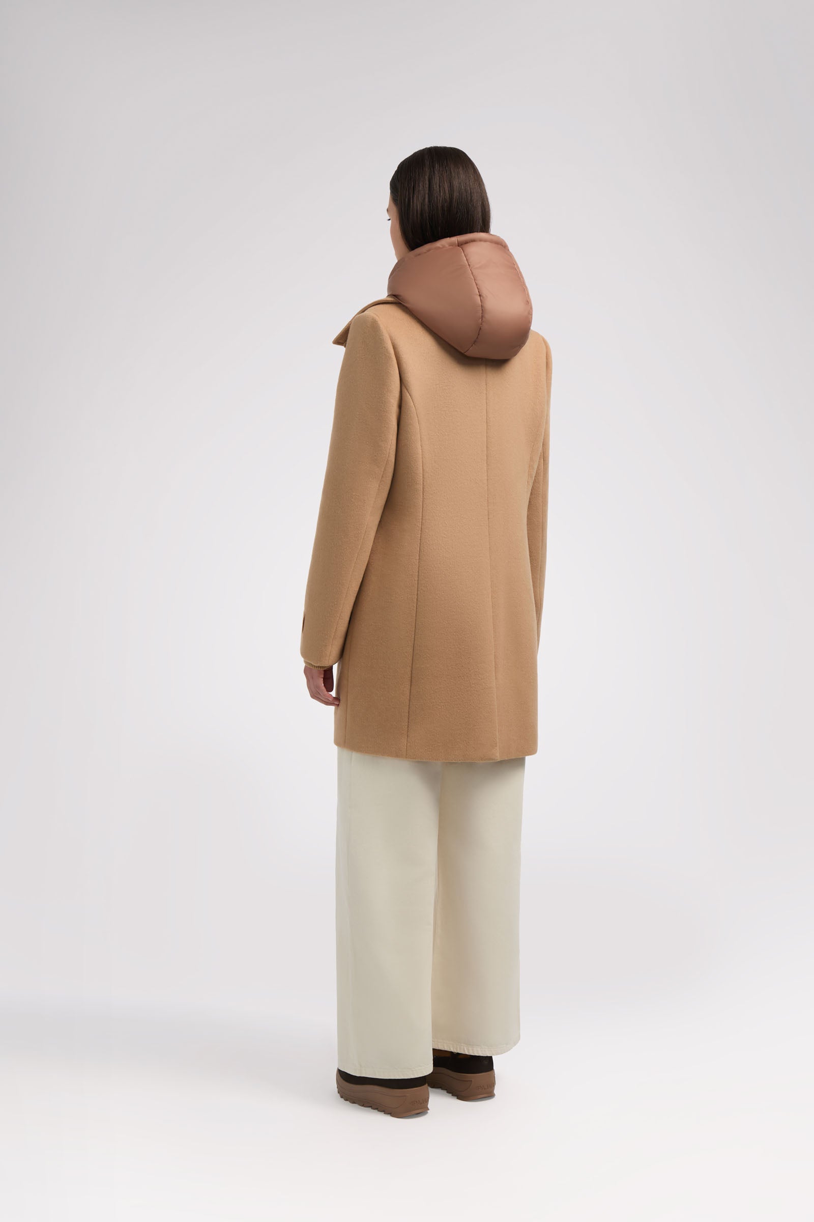 Celeste Women's Mid-Length Wool Coat