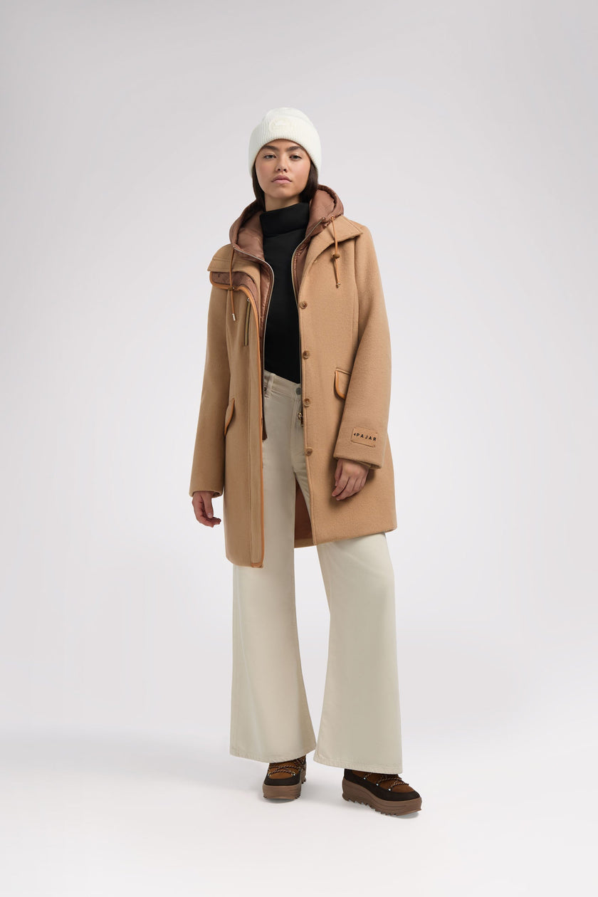 Celeste Women's Mid-Length Wool Coat