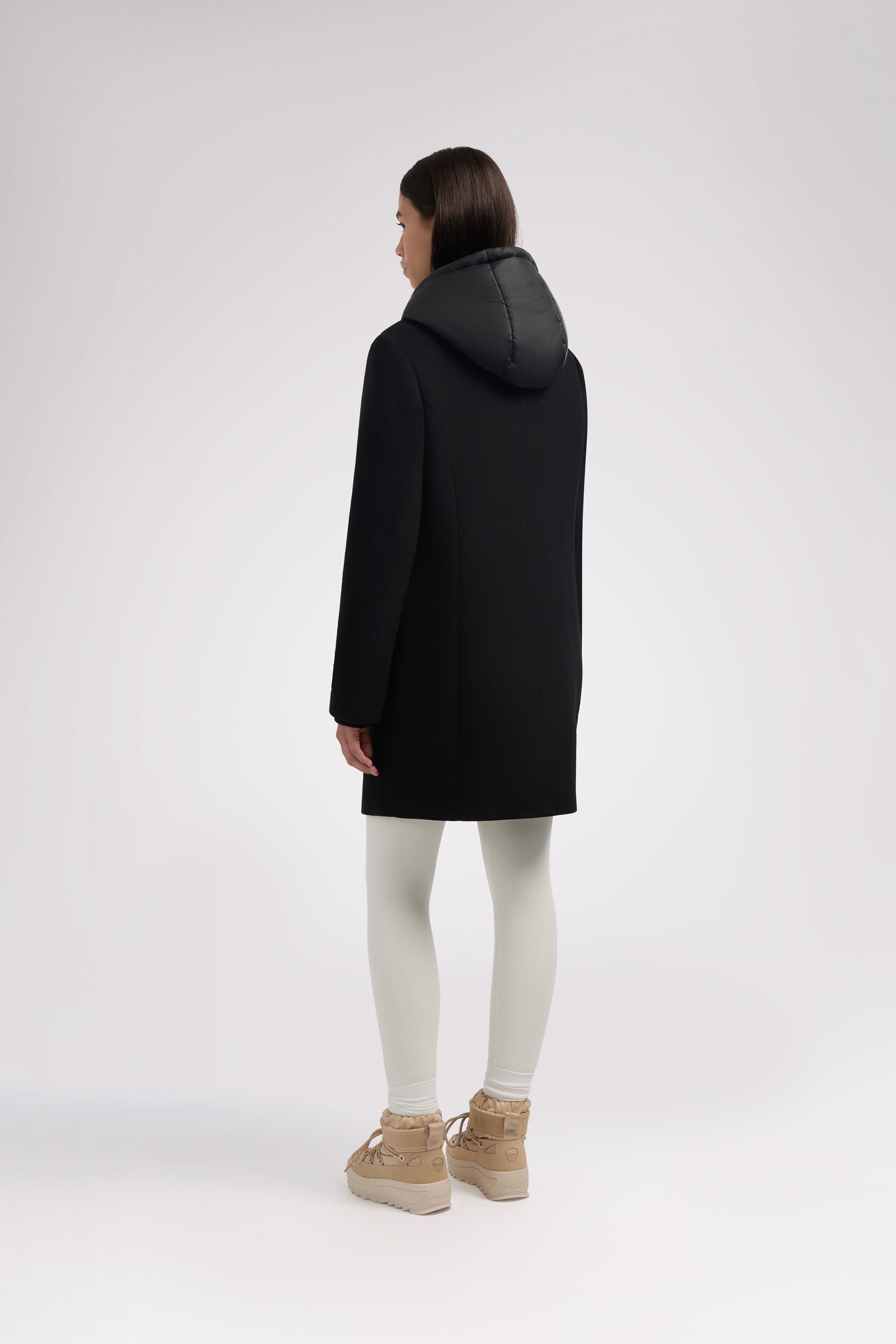 Celeste Women's Mid-Length Wool Coat