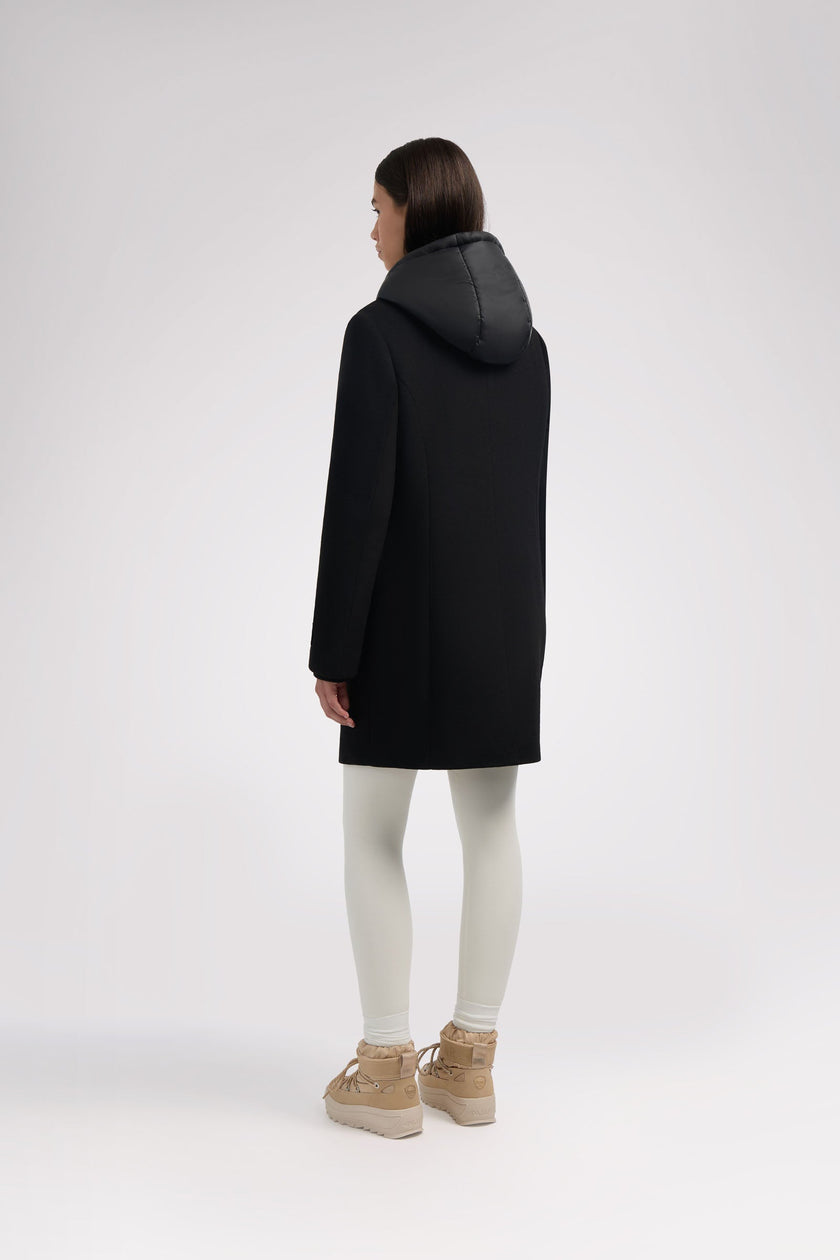 Celeste Women's Mid-Length Wool Coat