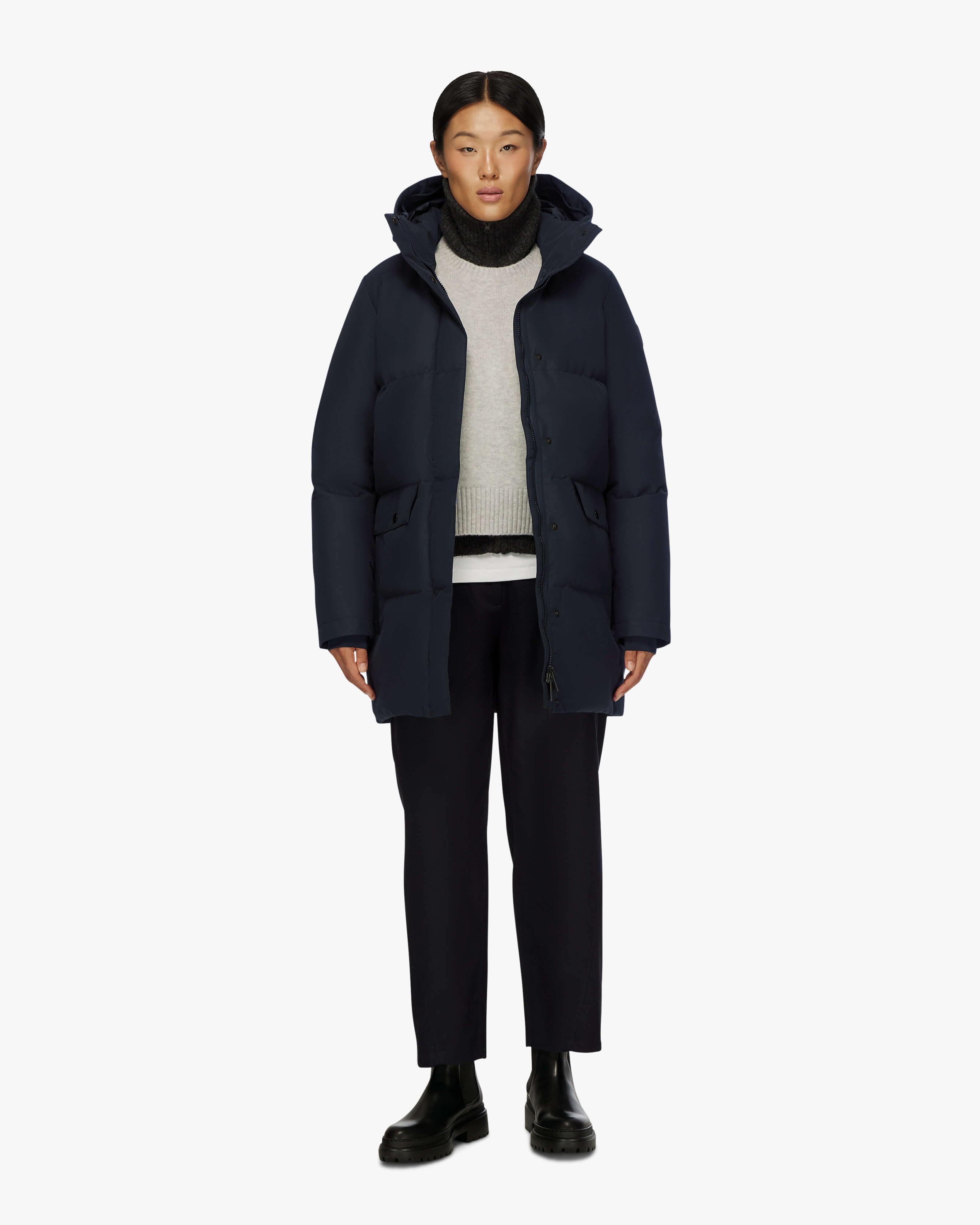 CHLOE | Hooded Down Winter Jacket