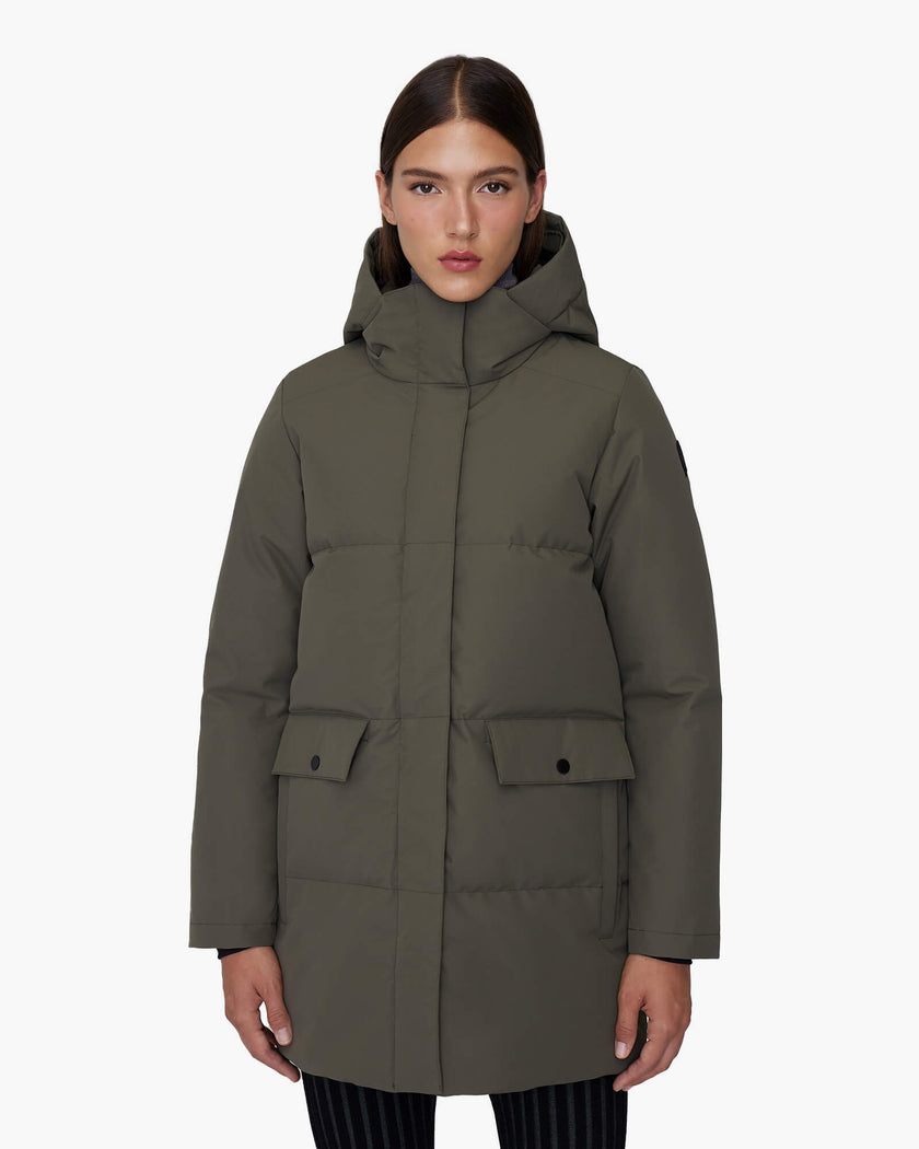 CHLOE | Hooded Down Winter Jacket