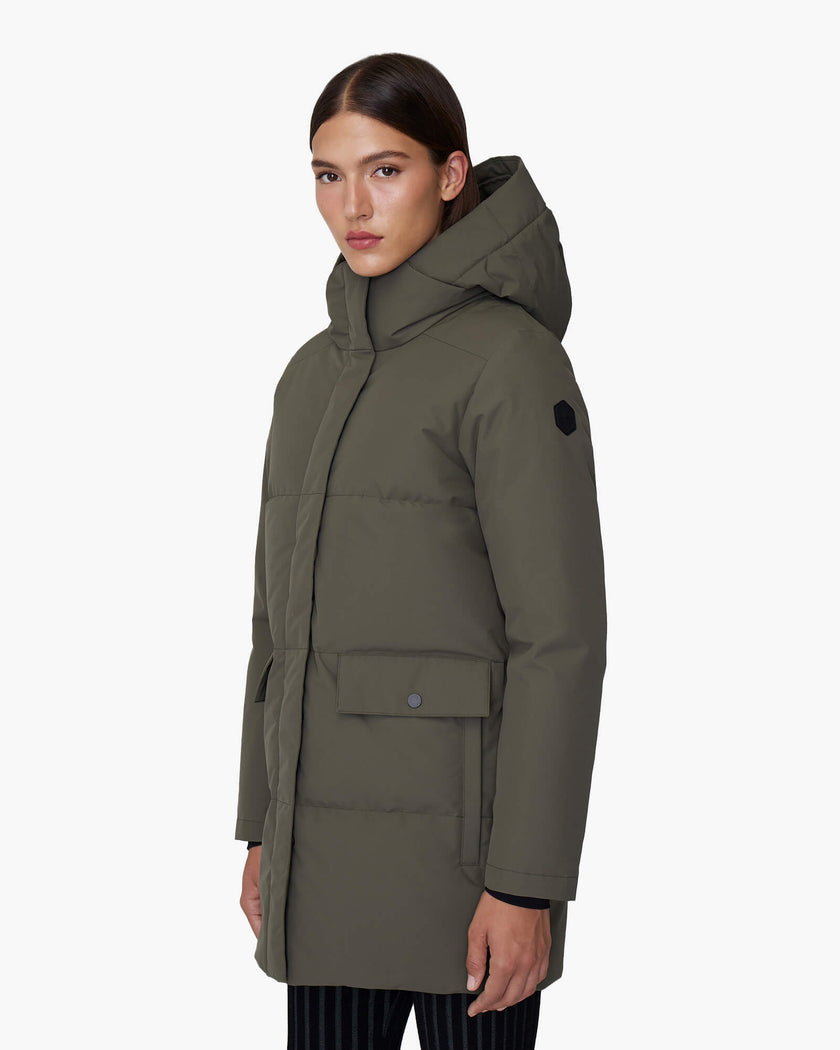 CHLOE | Hooded Down Winter Jacket