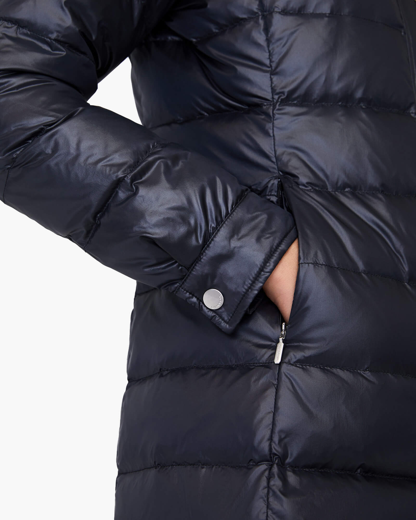 DOROTHY LONG HOODED | Lightweight Down Jacket
