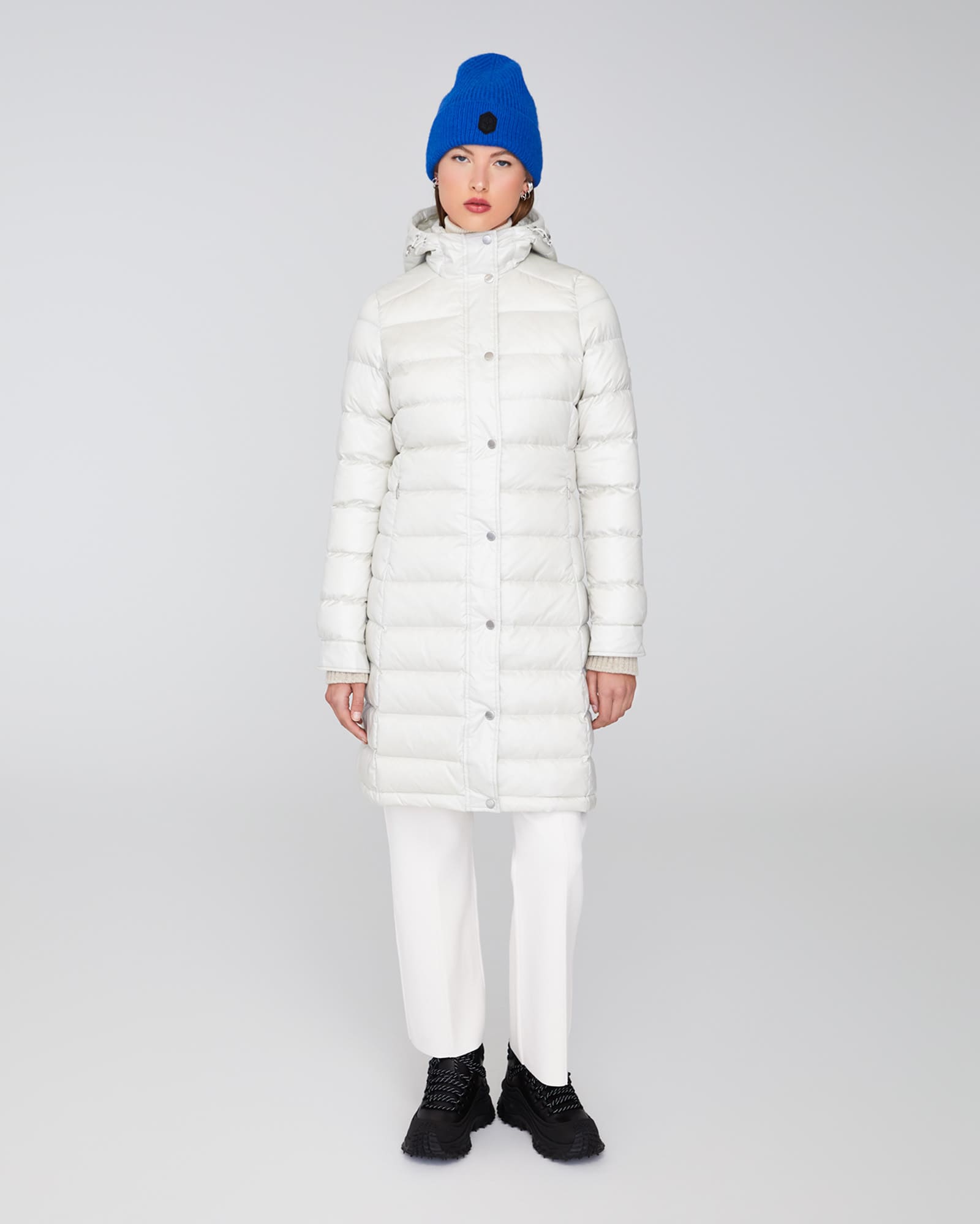 DOROTHY LONG HOODED | Lightweight Down Jacket