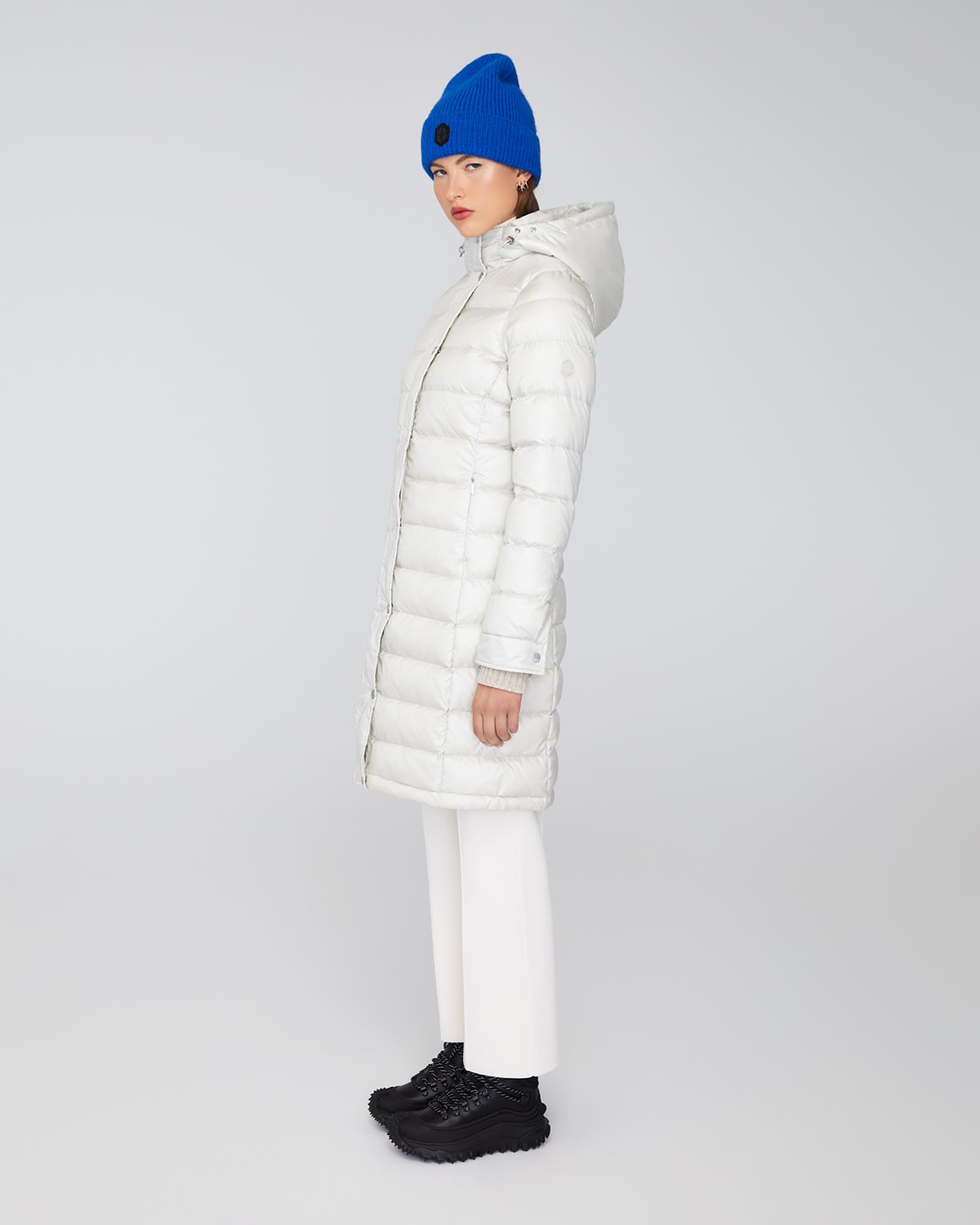 DOROTHY LONG HOODED | Lightweight Down Jacket