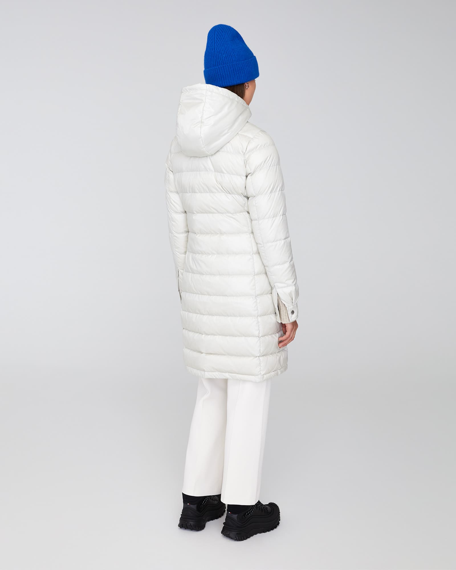 DOROTHY LONG HOODED | Lightweight Down Jacket