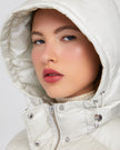 DOROTHY LONG HOODED | Lightweight Down Jacket