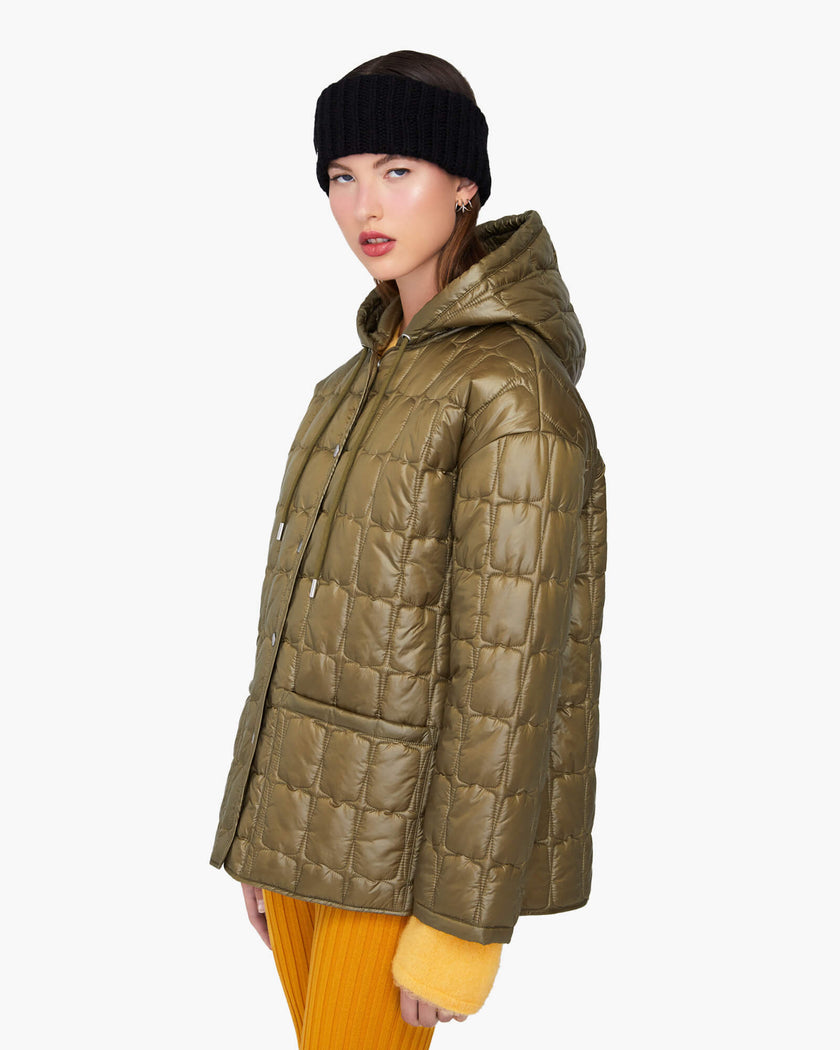EMILY | Lightweight Hooded Quilted Jacket